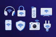 Smart Tech 3D Icon Pack #2, an Object 3D Model by deviapuspitasari2 (Thumbnail 2 of 2)