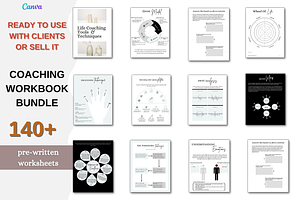 Done-for-you Workbook template canva