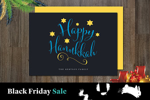 Happy Hanukkah Black Friday Sale