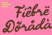 CS Darla Pixel, a Script Font by Craft Supply Co. (Thumbnail 6 of 8)