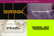 Nakelin Font, a Sans Serif Font by Sentavio (Thumbnail 3 of 4)