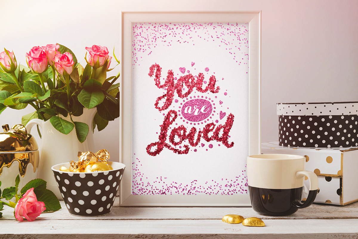 GLITTER PRO Styles, Actions, Brushes, a Layer Style Add-On by Graphic Spirit (Photo 10 of 12)