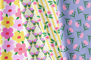 50 Summer seamless patterns, a Pattern Graphic by EltaMaxArt (Thumbnail 4 of 12)