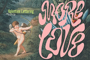 Y2K Lettering Love, Peace, Valentine, an Object Graphic by Oksana Trygub (Thumbnail 1 of 21)