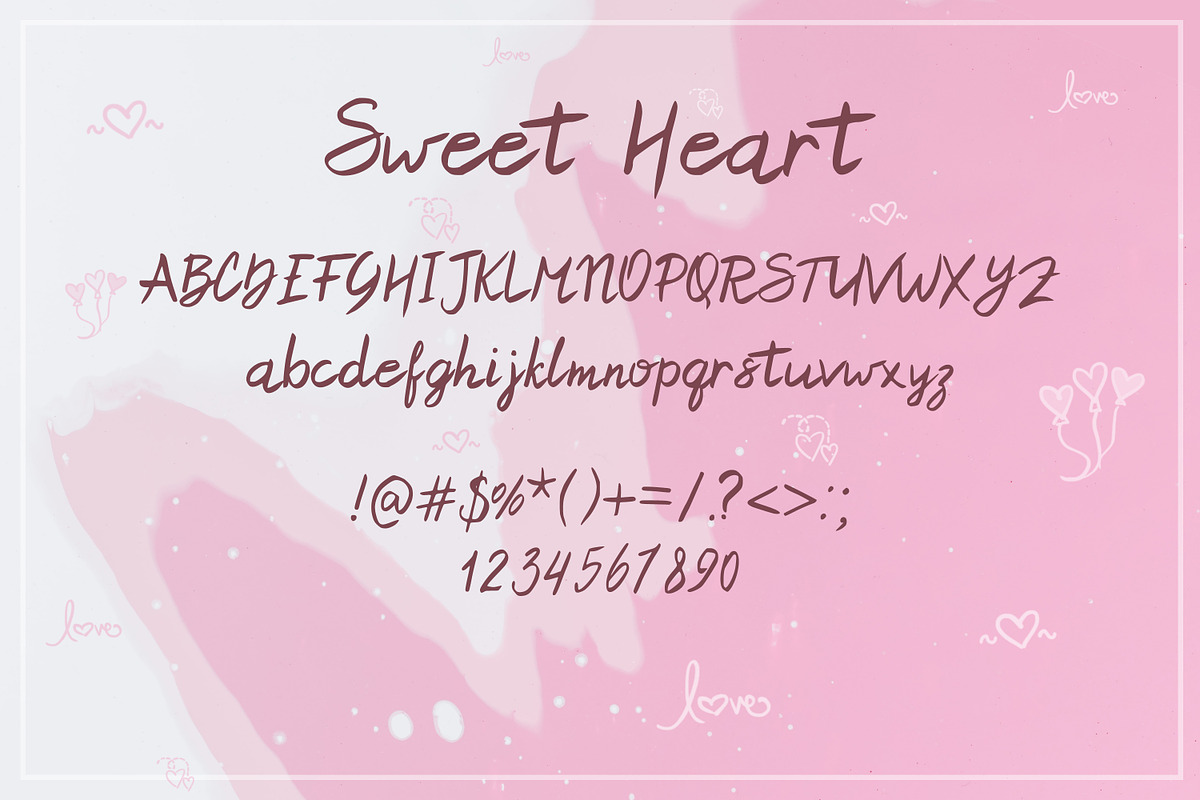 25 Valentine's Day Fonts, a Font by Eldamar Studio (Photo 21 of 51)