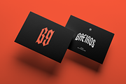 Baeiros - Modern Blackletter Font, a Blackletter Font by MooneseyeType (Thumbnail 5 of 8)
