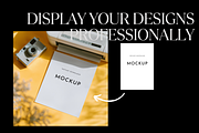 Retro US Letter Mockup with Camera, a Design Template by PhoebeCreates (Thumbnail 5 of 6)