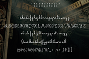 The Grateful Script, a Script Font by Sronstudio (Thumbnail 12 of 15)
