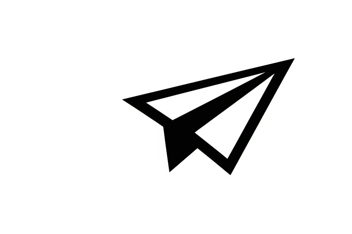 Simple black airplane icon symbol, an Illustration by Amazin_art (Photo 10 of 21)