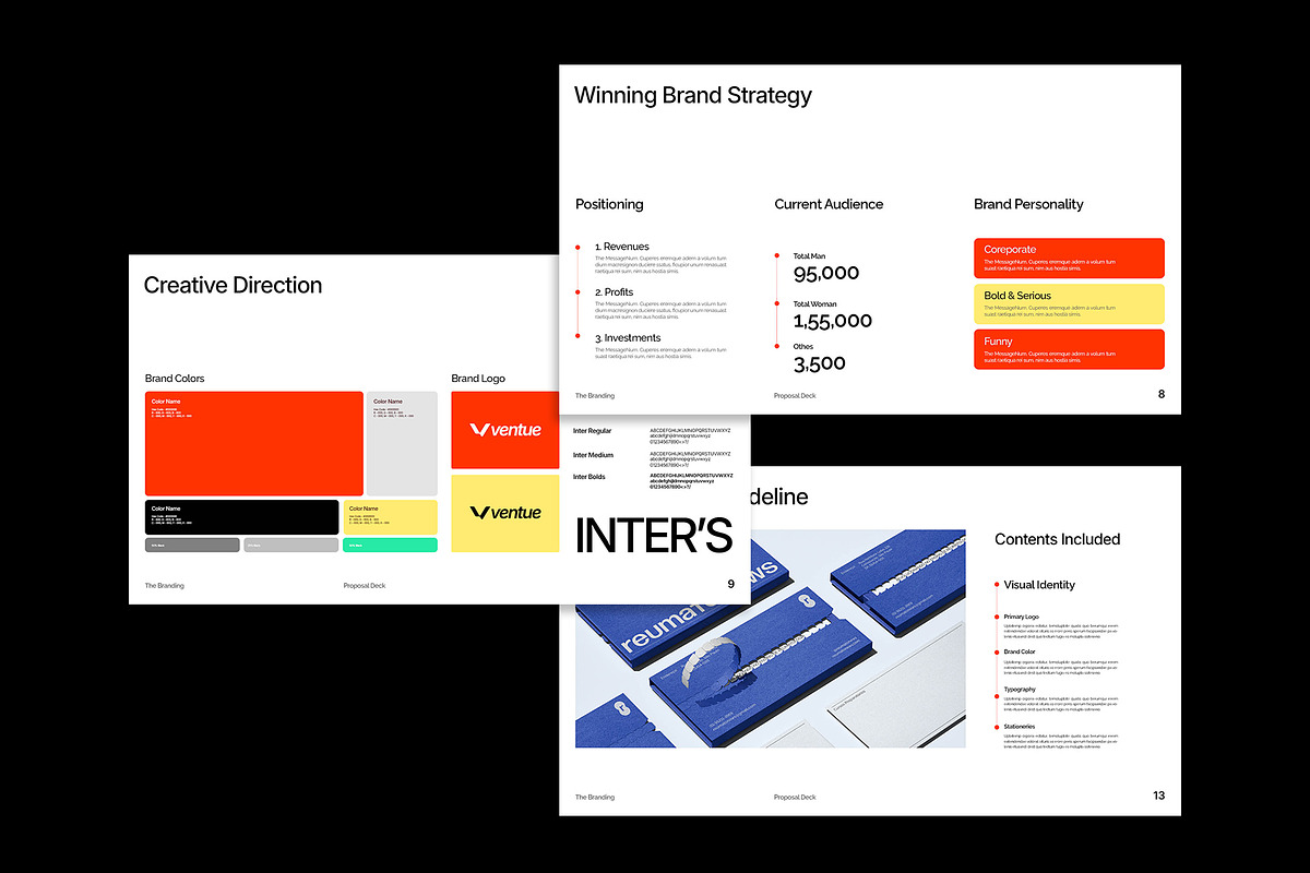 Branding Proposal Presentation Deck, a Presentation Template by Templeste (Photo 2 of 6)