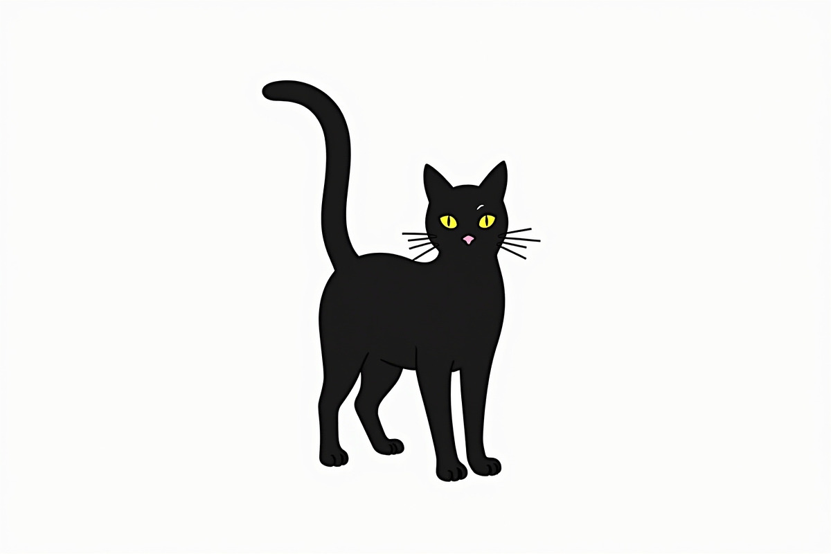 Elegant Cat  Silhouette Bundle, a Graphic by hafijul (Photo 5 of 11)