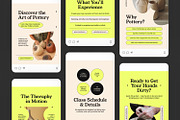Pottery Class - Instagram Post, a Brochure Template by Izdihaar_Studio (Thumbnail 3 of 3)