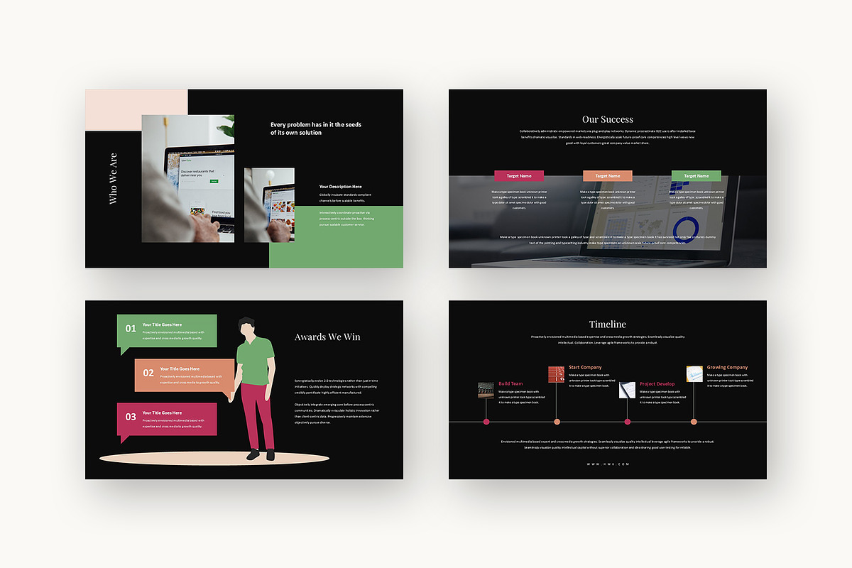 Hwx : SEO Strategy Google Slides, a Presentation Template by Punkl Camp (Photo 9 of 15)