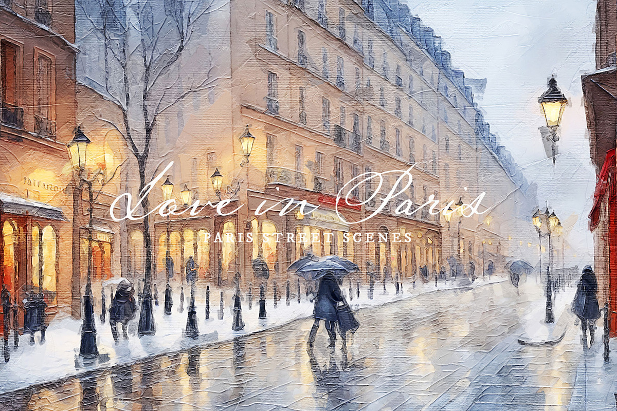 Paris Landscape, a Background Graphic by by creative paper (Photo 2 of 13)