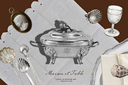 Silverware Mixed Media Collage Pack, an Object Graphic by Laras Wonderland (Thumbnail 10 of 13)