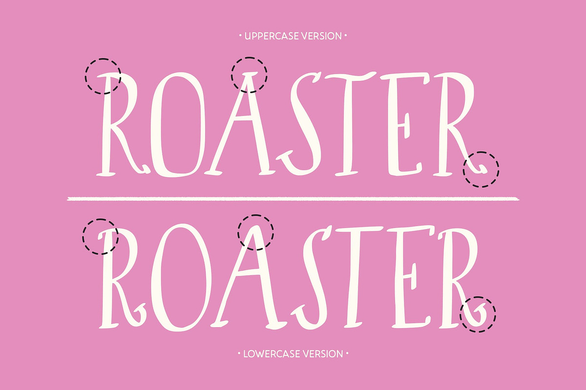 CS Roast – Whimsy Handwritten Font, a Handwritten Font by Craft Supply Co. (Photo 4 of 8)