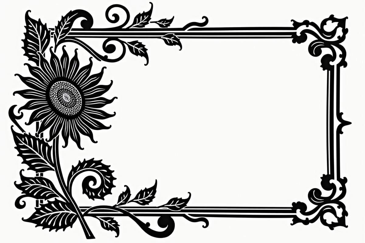 8 Lotus Floral Frame Bundle, an Illustration by Designs_River (Photo 8 of 9)