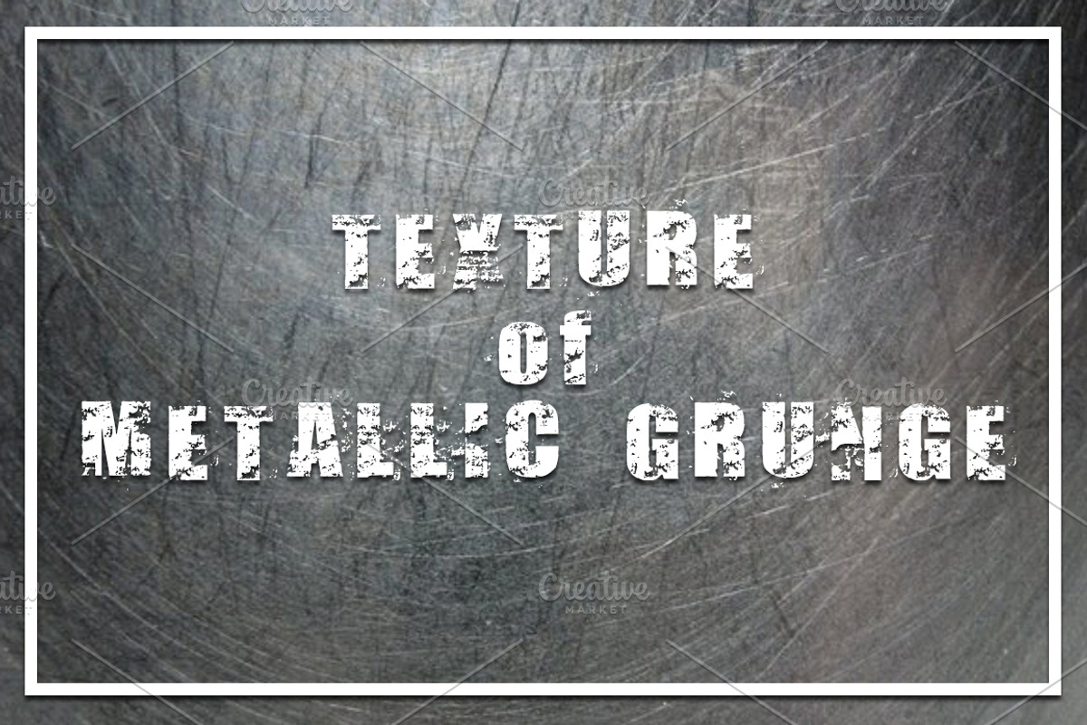 Texture of Metallic Grunge, a Texture Graphic by DesignRalko