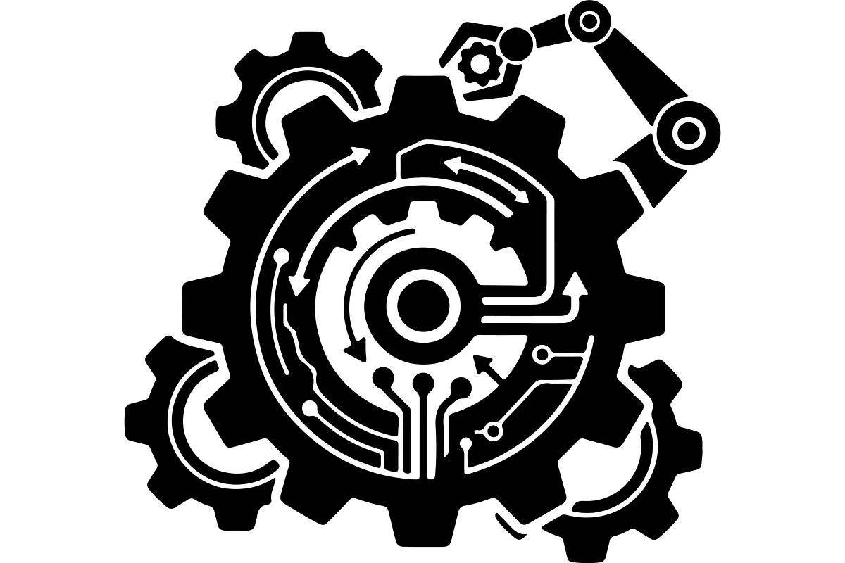 Gear and technology icons, a Technology Illustration by abu67222 (Photo 4 of 13)