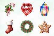 Christmas Timeless Winter Clipart, an Illustration by Creative Art (Thumbnail 6 of 9)