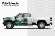 Pickup Truck Mockup 17, a Product Mockup by Mockupix (Thumbnail 4 of 12)