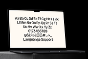 Moanslight - Modern Grotesque, a Sans Serif Font by Holyline Design (Thumbnail 8 of 15)