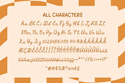CS Camara Disco, a Script Font by Craft Supply Co. (Thumbnail 8 of 8)
