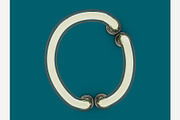 Neon tube font, an Object Graphic by 3D Graphics Shop (Thumbnail 15 of 38)