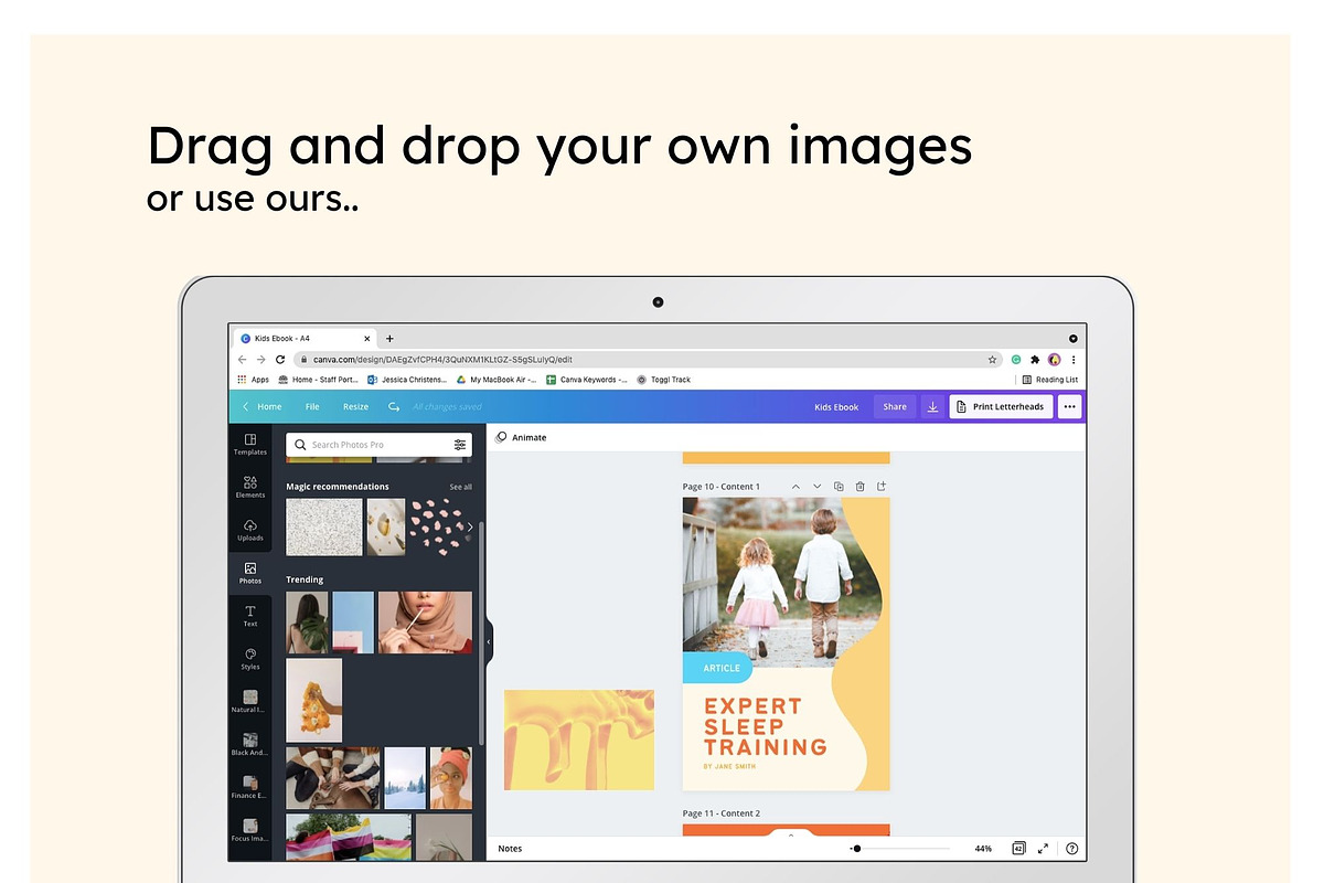 Kids eBook Canva Template, a Magazine Template by Cultive Creative (Photo 6 of 13)