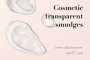 Cosmetic smudges vector+png, an Illustration by Olha Kozachenko (Thumbnail 1 of 7)