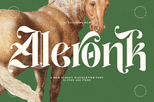 Aleronk Modern Blackletter Font