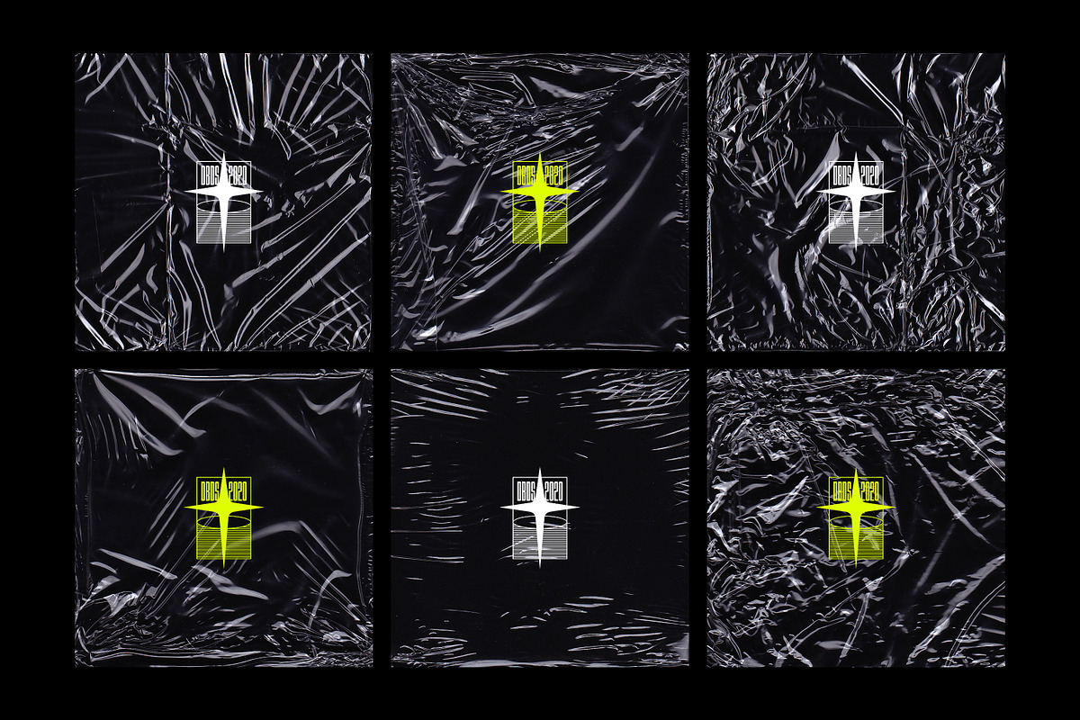 25 Plastic Wrap Textures, a Texture Graphic by dbdslondon (Photo 7 of 9)