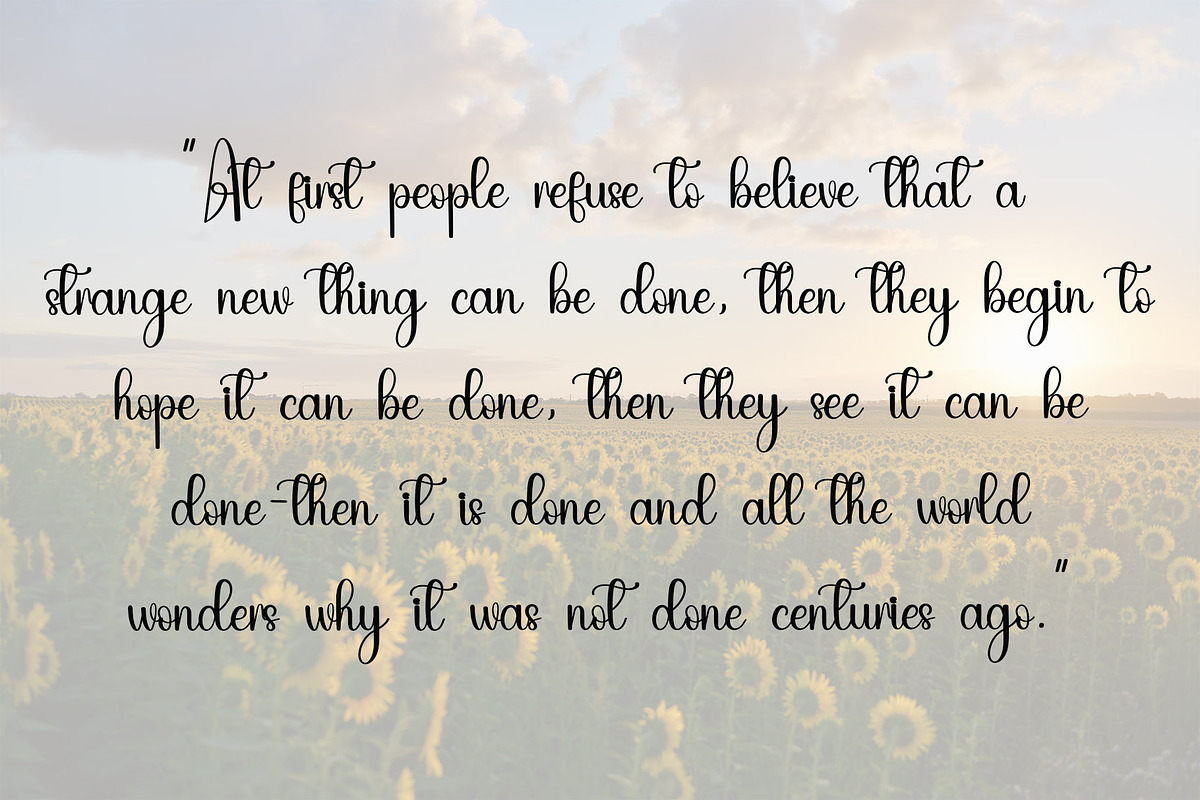 Sunday, a Handwritten Font by InermediaSTUDIO (Photo 3 of 7)