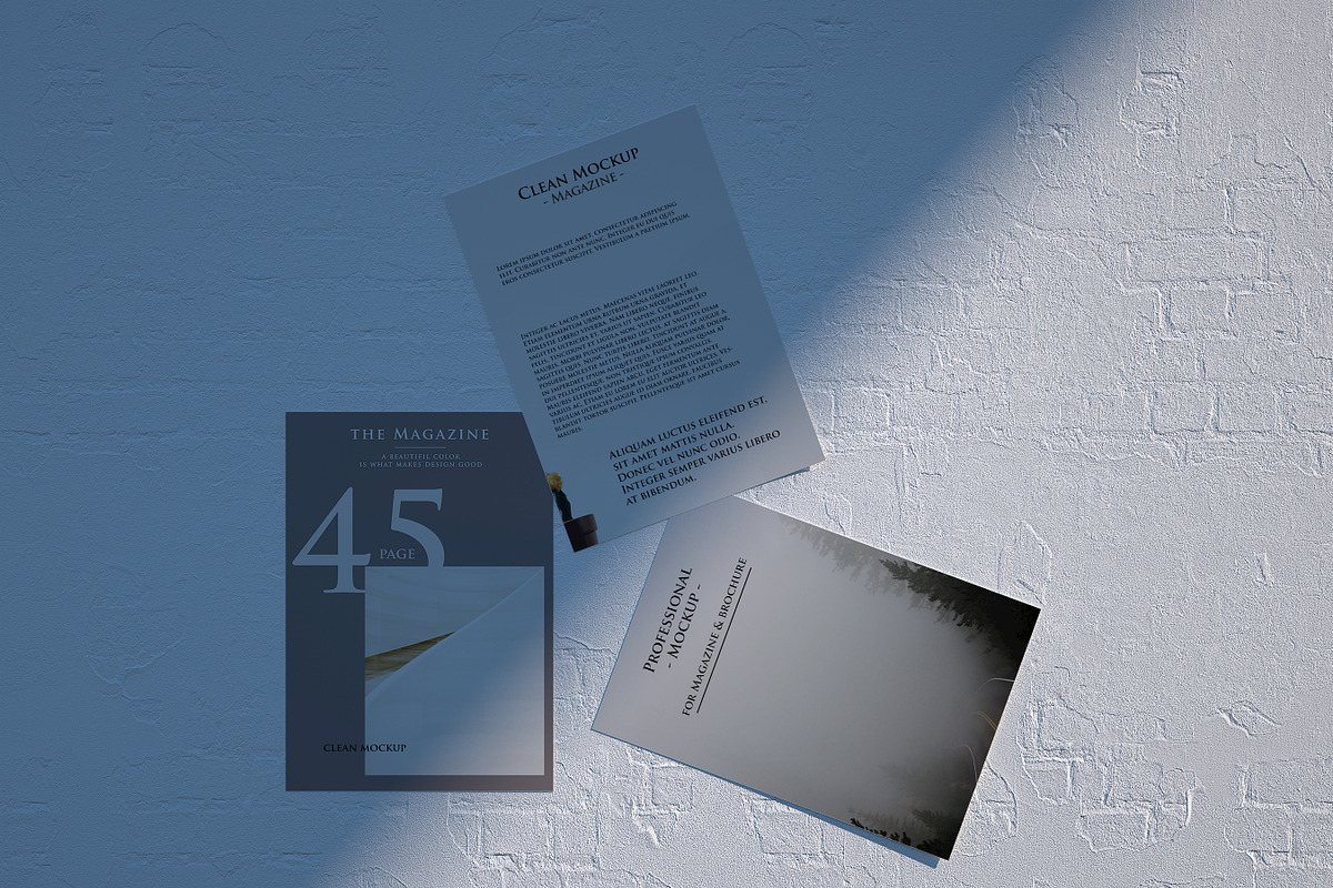 Set of Poster Frame Mockups, a Print Template by StyleMockups (Photo 3 of 11)