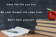 First grade - Handwritten chalk font, a Handwritten Font by Sk designs (Thumbnail 3 of 6)