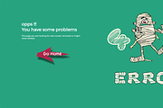 404 Mummy - Animated 404 Error Page, a Websites & App Template by XYZ Space (Thumbnail 2 of 6)