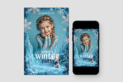 Frozen Birthday Party Invitation, a Flyer Template by BrandPacks (Thumbnail 2 of 4)
