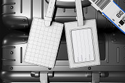 Travel Luggage Tag Mockup, an Advertising Mockup by Nathatype (Thumbnail 9 of 9)