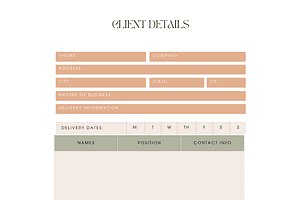 PLR/MRR Client Management Planner