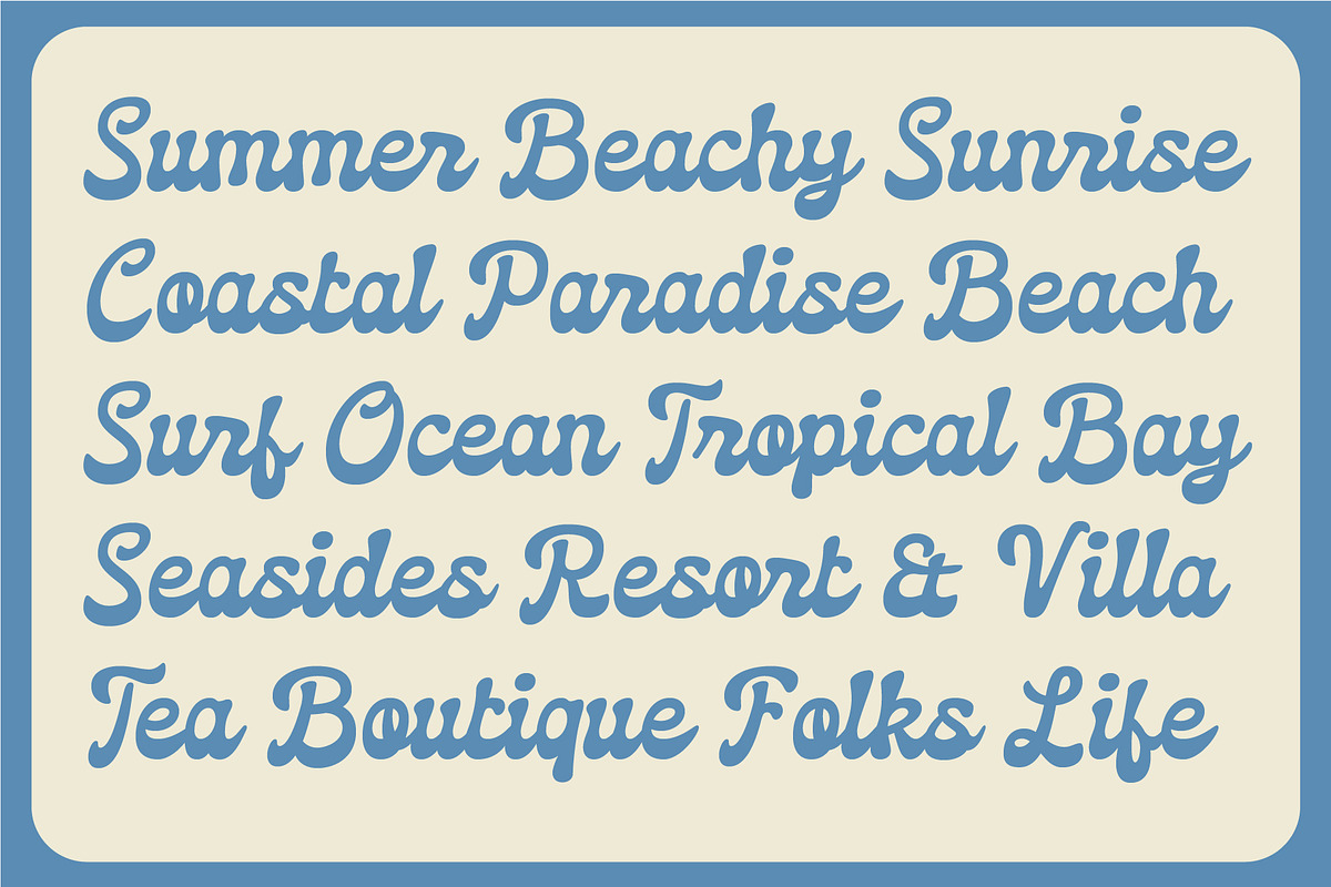 SAE Soulvera - Coastal Script, a Script Font by Saera Type (Photo 5 of 10)