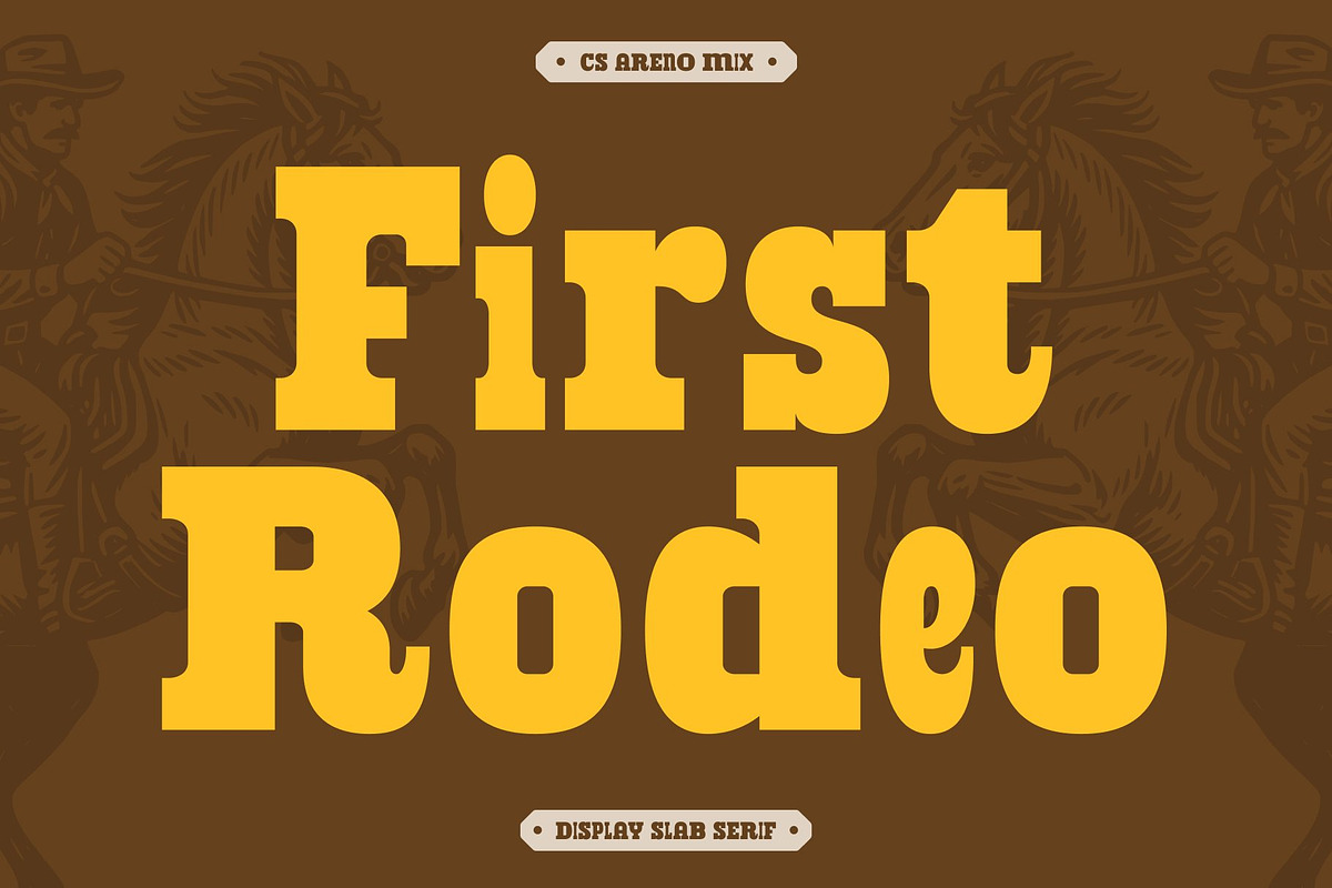 CS Areno Mix, a Slab Serif Font by Craft Supply Co. (Photo 2 of 8)