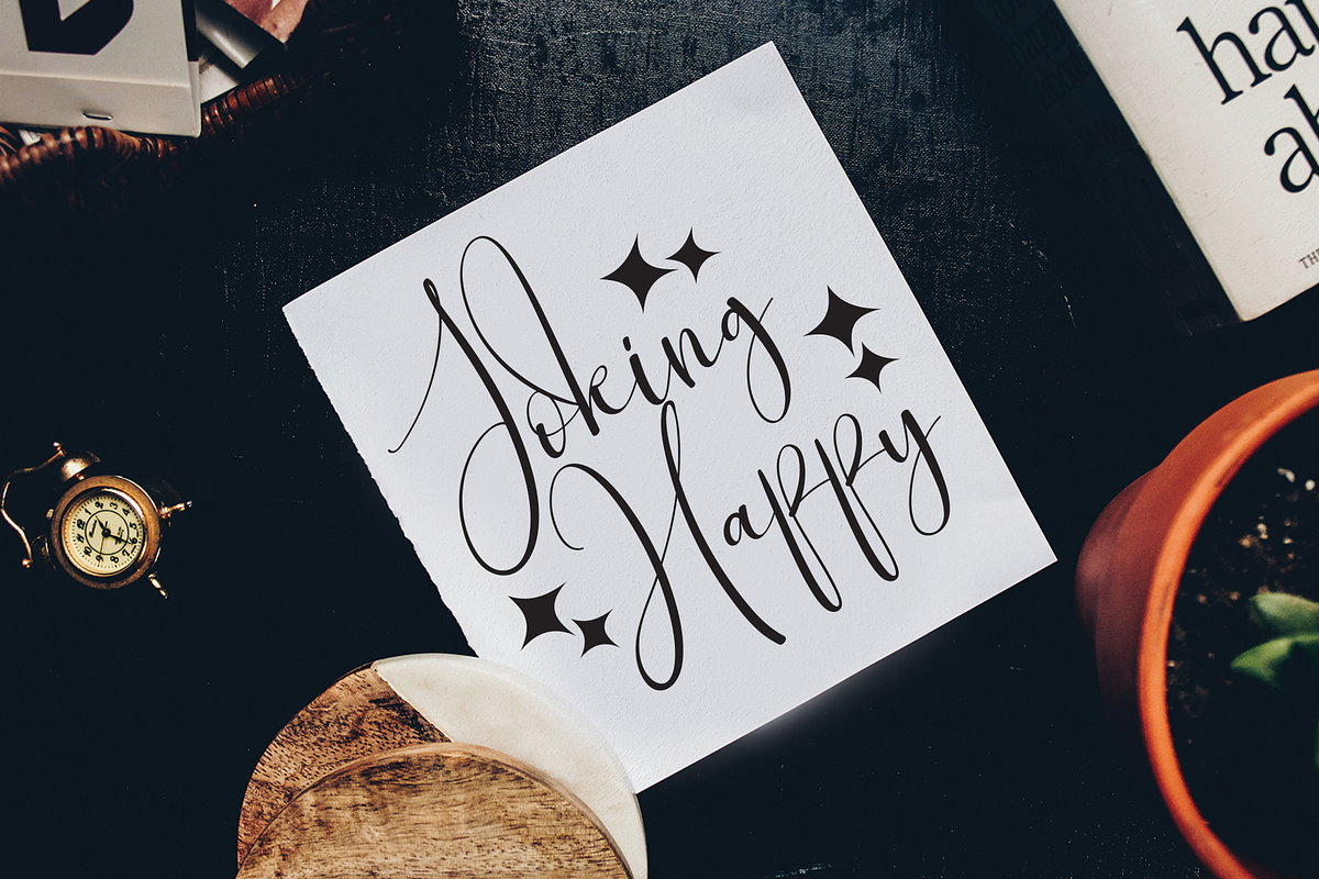 Gingerbread | Script Font, a Script Font by Scratchones (Photo 5 of 6)