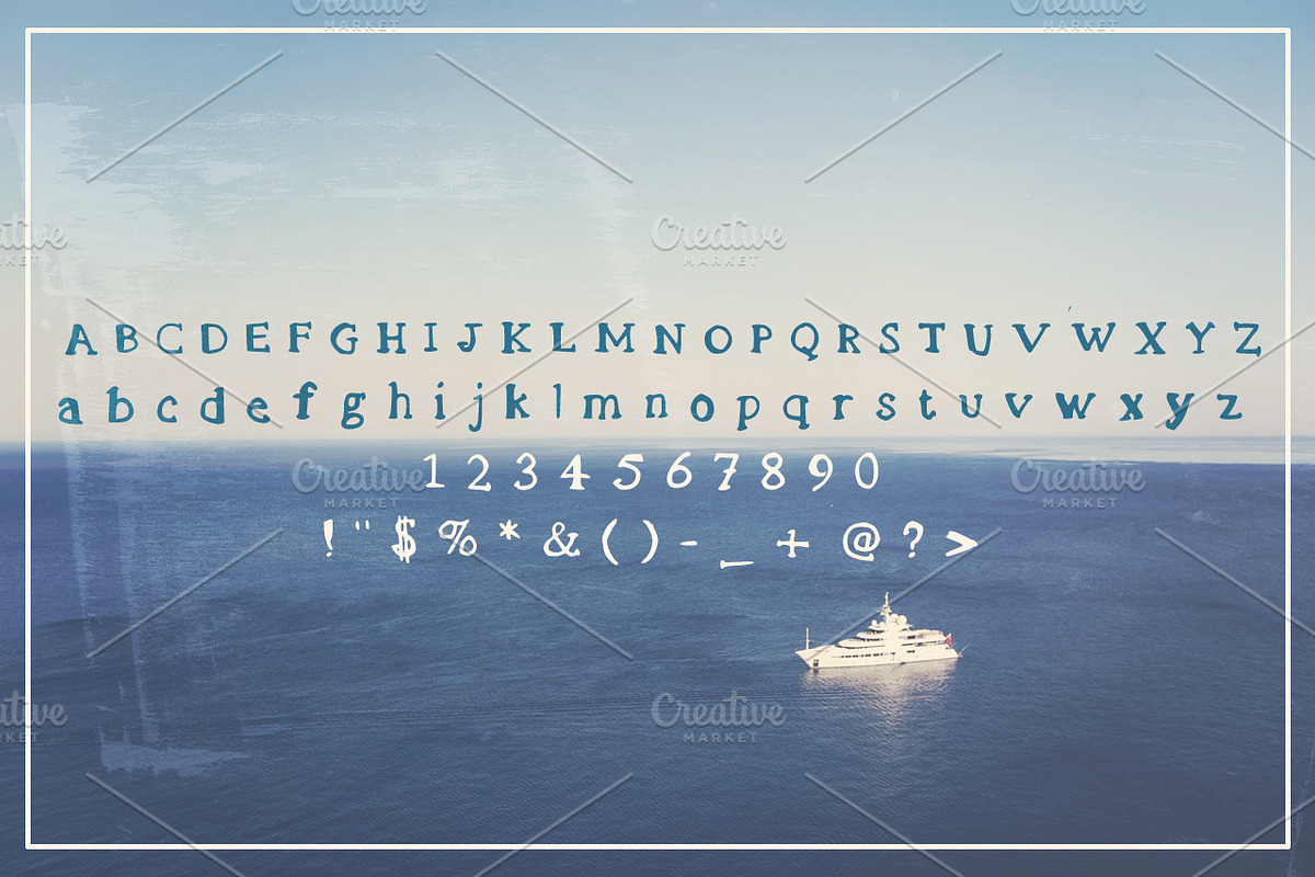 Madeline Handsketched Font preview 2