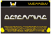 sneak peeks fonts, a Font by weknow (Thumbnail 4 of 5)