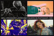 12 Photo Effect Templates, a Layer Style Add-On by iDoodle Studio (Thumbnail 4 of 6)
