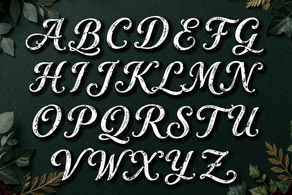 Bravitura Script - Rustic Elegance, a Script Font by HypeWorksCo (Photo 13 of 15)