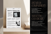 Business Newsletter Templates, a Marketing Template by Creatif Foundry (Thumbnail 6 of 7)