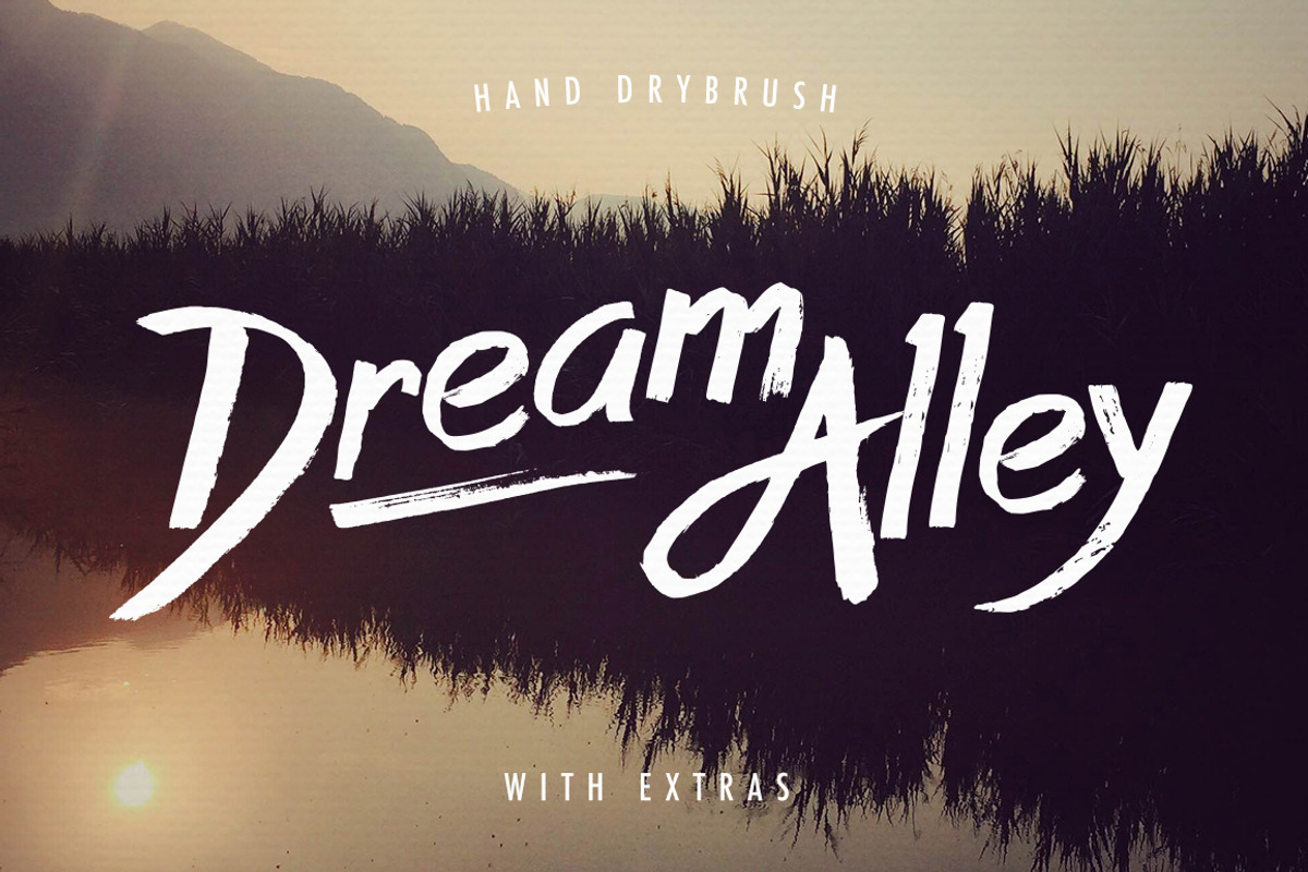 Dream Alley Font preview 6