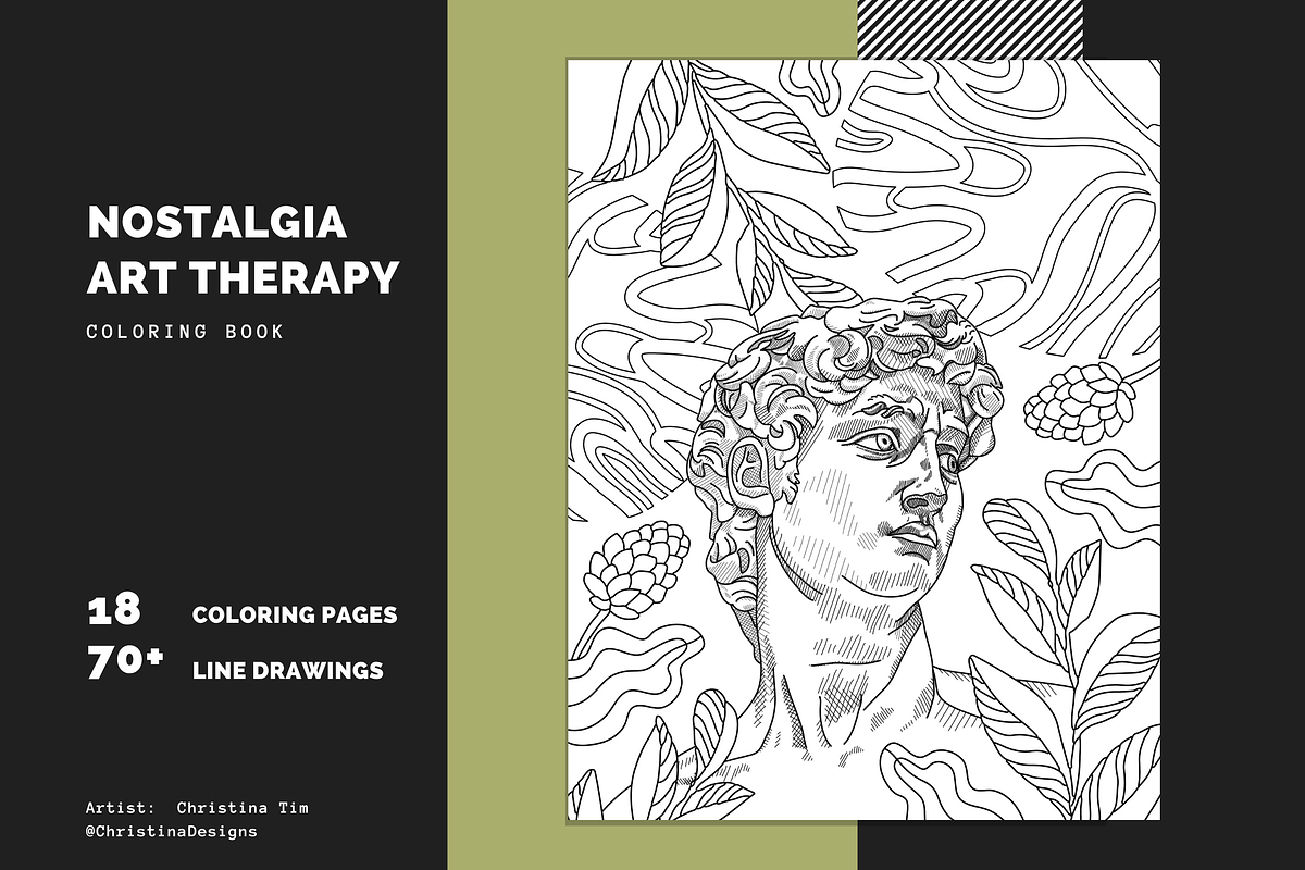 Adult Coloring Book | Whole Shop, a Graphic by ChristinaDesigns (Photo 15 of 28)