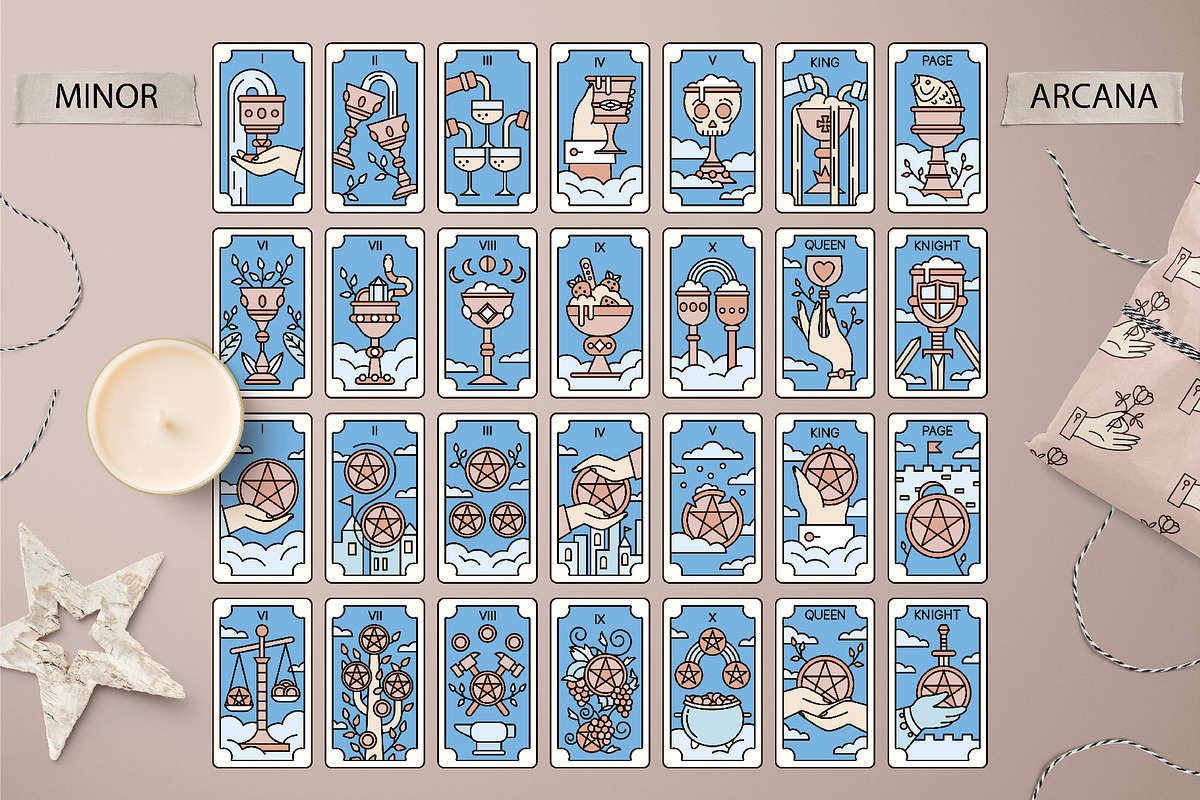 Tenderness Tarot cards collection, an Illustration by illustrator_natalie (Photo 4 of 15)